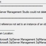 SQL Server / SQL Server Management Studio could not delete the Secondary server / Secondary not available